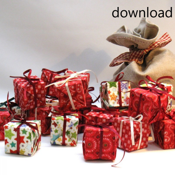 e-pattern for decorative christmas for immediate